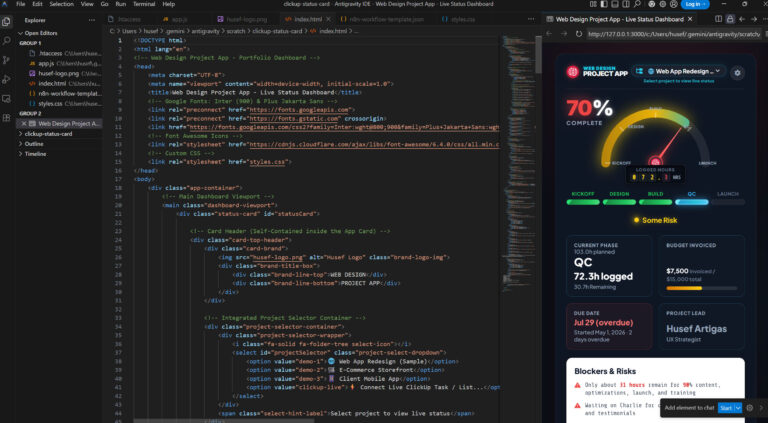 Web Project App